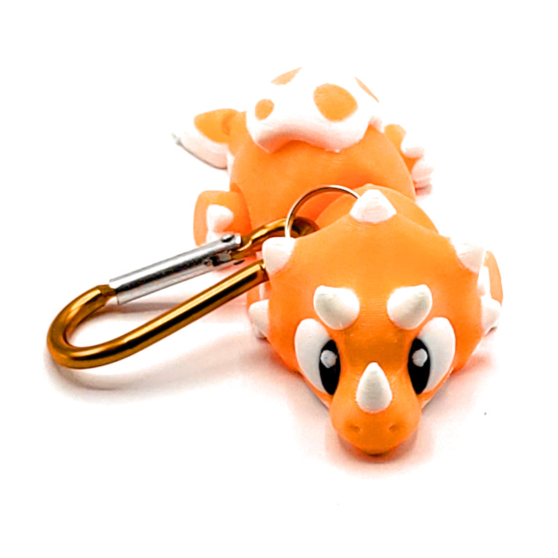 3D Printed Dinosaur Keychain