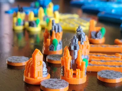 Settlers of Catan 3D Cities and Knights