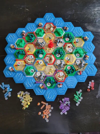 Settlers of Catan 3D Cities and Knights