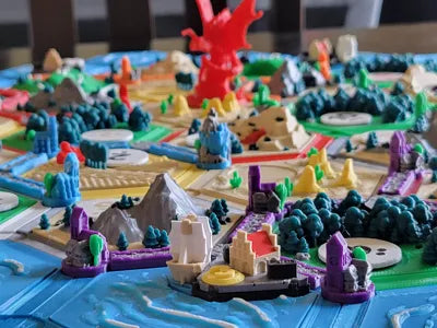Settlers of Catan 3D Cities and Knights
