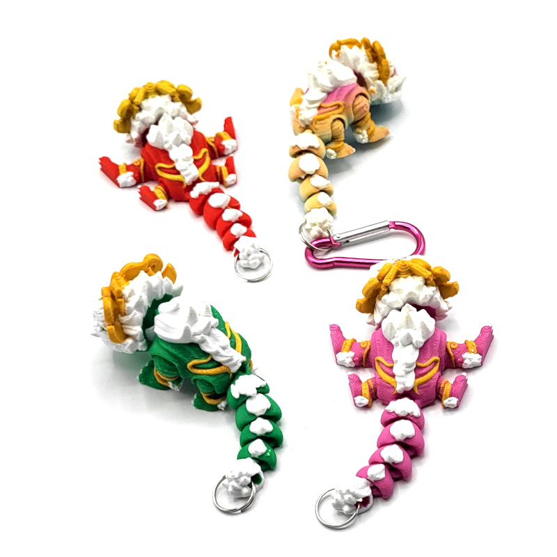 Lunar New Year Dragon Keychain