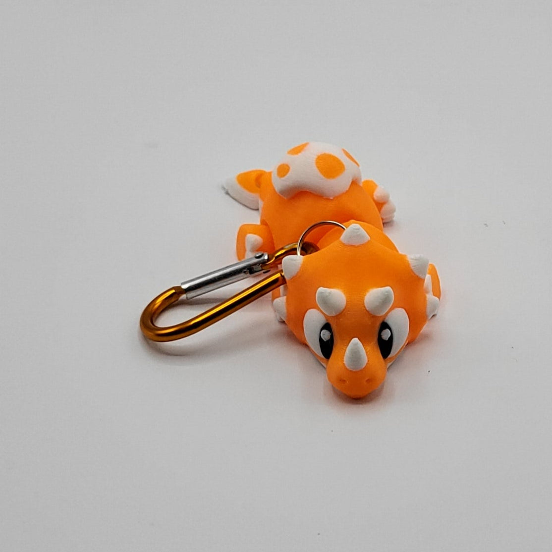 3D Printed Dinosaur Keychain